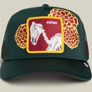 Goorin Bros. DIA DE POTRO Trucker Hat. Mesh SnapBack. NWT